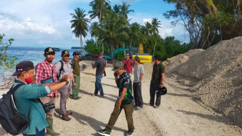 Proyek-Pembangunan-Jalan-Katiet---Bosua-Mentawai-Masuk-Tahap-Pengerasan-dan-Pengecoran